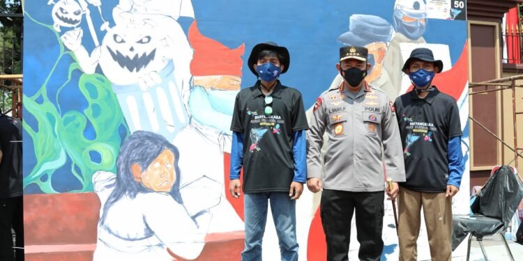 Buka Festival Mural Bhayangkara, Kapolri: Bukti Polri Menghormati Kebebasan Berekspresi.