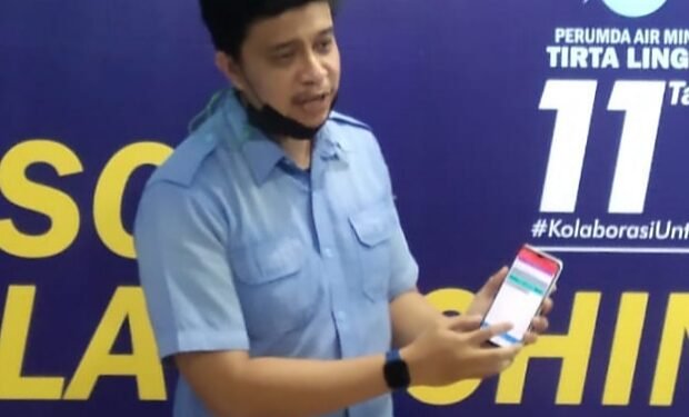 Temu Pers Bersama Beberapa Media, PDAM Tirta Lingga Jabarkan Soft Launching Aplikasi Berbasis Online.