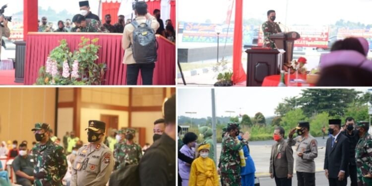 Kapolda Kepri Hadiri Peresmian Makogabwilhan l,ll,lll Dan Monumen Tri Matra.