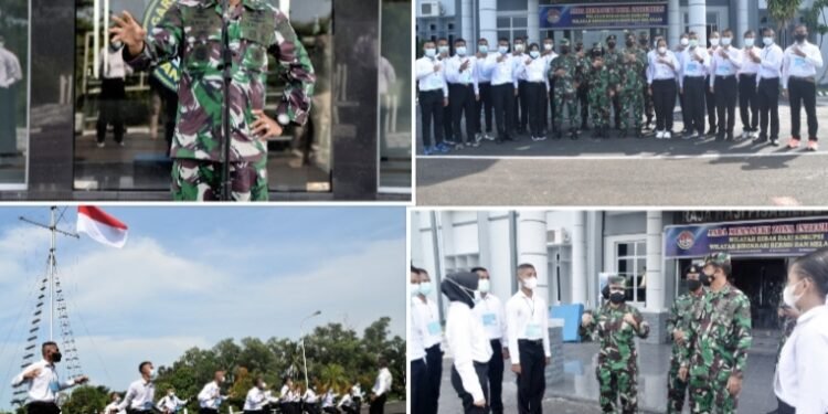 17 Orang Putra Putri Terbaik Kepri Caba PK TNI-AL Siap Ikuti Seleksi Tingkat Pusat.