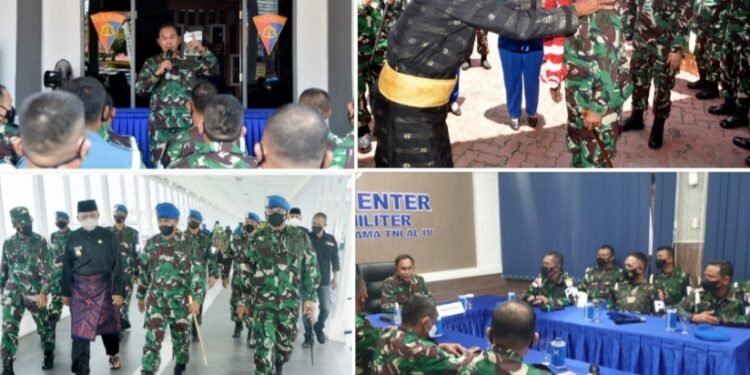 Danpuspomal Dalam Rangka Safari Polisi Militer Kunjungi Pom Lantamal IV.