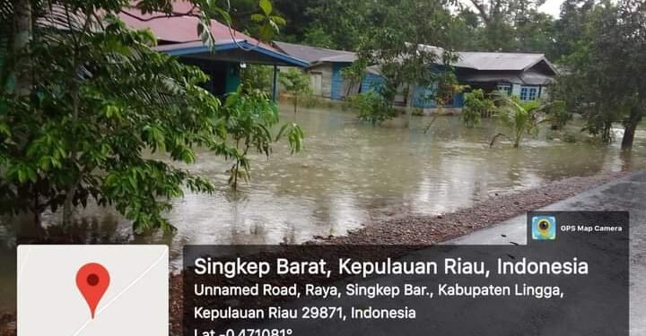 Sebagian Wilayah Dusun 01 Desa Sungai Raya Terendam Banjir, Ini Penjelasan Yang Di Paparkan Narasumber.