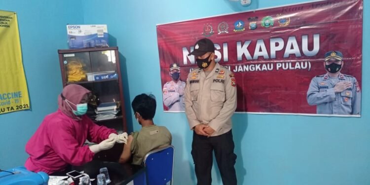 Nasi Kapau Polres Bintan Hingga Ke Pulau Pengekek Perbatasan Kabupaten Bintan Dengan Kalimantan Barat.