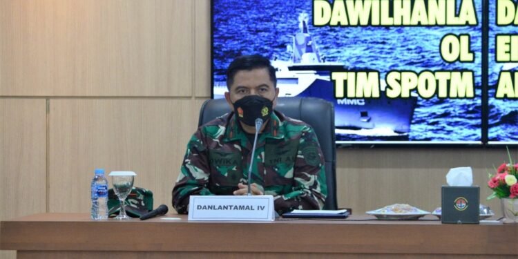 Segenap Perwira Dan Babinpotmar Lantamal lV Ikuti Sosialisasi Dawilhanla Dan RRWP-L.