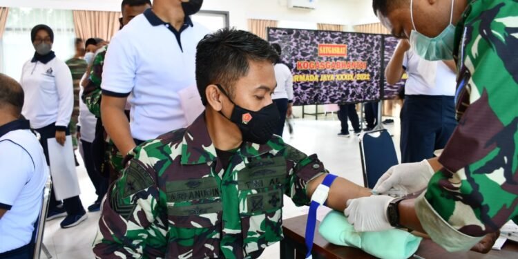 Ukur Derajat Kesehatan, Personil Lantamal lV Gelar Urikes.