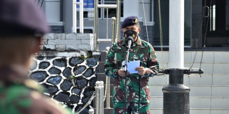 Danlantamal lV Pimpin Upacara Pembukaan OJT Bintara Dan Tamtama TNI Angkatan Laut.