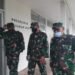Kasiops Kasrem 033/WP Dampingi Tim Wasev Dukops Satgasnas Covid – 19 Mabes TNI Tinjau RSKI Pulau Galang Batam.