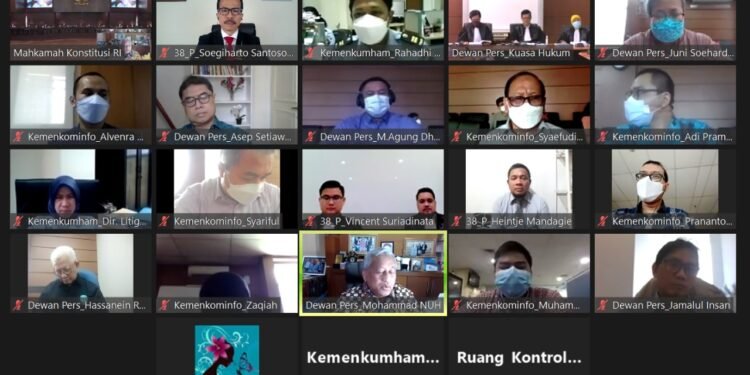 Dewan Pers Akui Organisasi Wartawan Penyusun Peraturan Pers.