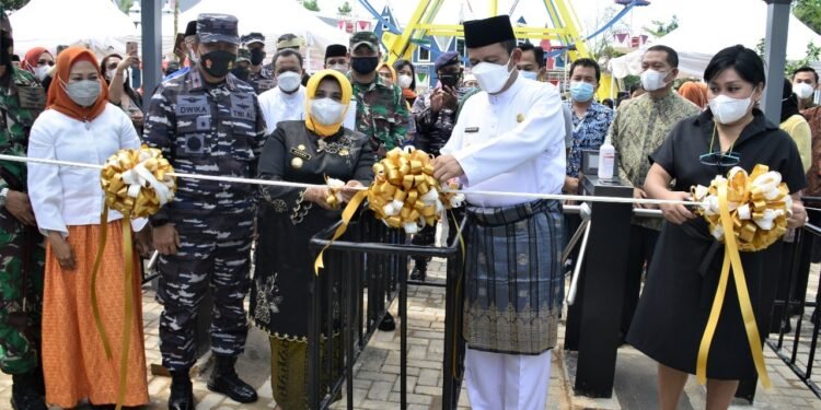 Danlantamal lV Hadiri Peresmian Trans Studio Garden Tanjungpinang.