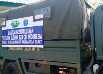 Bekangdam XII/Tpr Mulai Distribusikan Bantuan Dari Yayasan Buddha Tzu Chi.