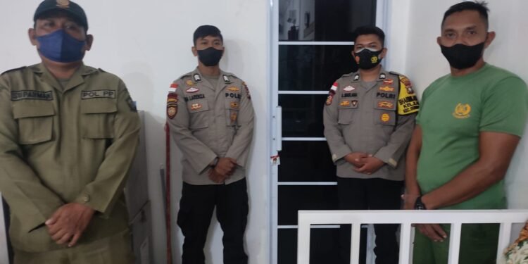 Polres Bintan Laksanakan Patroli Skala Besar Jelang Hari Pencoblosan Pilkades.