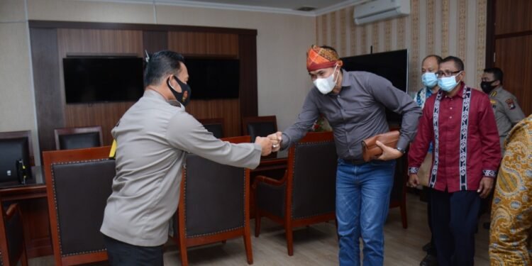 Audiensi Dan Silaturahmi Kapolda Kepri Bersama Persatuan Kekeluargaan Indonesia Timur Kepri.