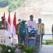 Presiden Jokowi Resmikan Bendungan Karalloe Di Gowa.