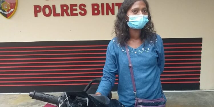 Penyidik Polres Bintan Kembalikan Sepeda Motor Milik Korban Pencurian.