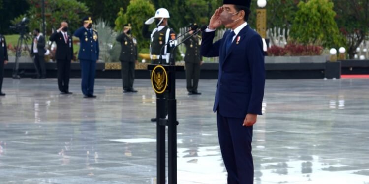 Hari Pahlawan 2021, Presiden Pimpin Upacara Ziarah Nasional di TMP Kalibata.