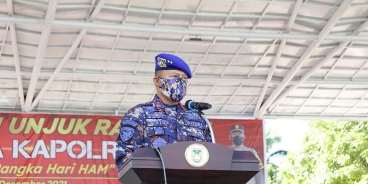 Kapolda Kepri Buka Acara Lomba Orasi Unjuk Rasa 2021 Piala Kapolri RI Di Provinsi Kepri.