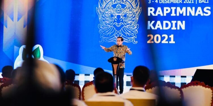 Buka Rapimnas Kadin, Presiden Minta Kadin Detailkan Implementasi Transformasi Ekonomi Di Lapangan.