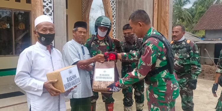 Wujud Kepedulian, Dandim 0808/Blitar Gelar Baksos Untuk Pembangunan Masjid.