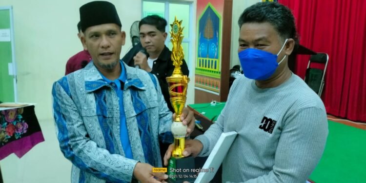 Tim Futsal Hangtuah Perkasa Binaan Kodim 0315/Bintan Keluar Sebagai Juara I Turnamen FAMS FUTSAL CUP I 2021, Pelatih : Terima Kasih Atas Kerja Keras Semuanya.