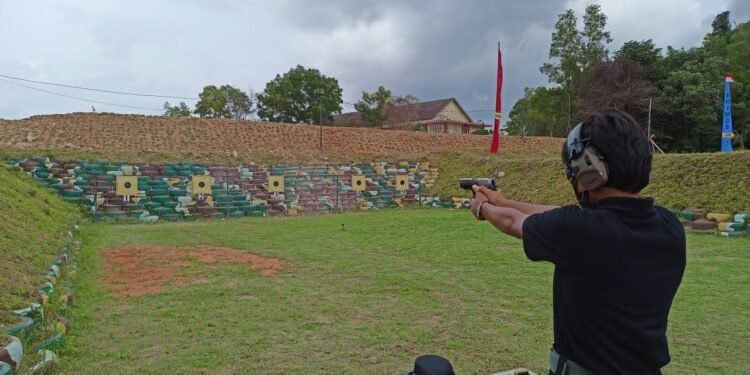 Prajurit Lantamal IV Sumbangkan 2 Medali Dikejuaraan Menembak Piala Ketua Perbakin Batam.