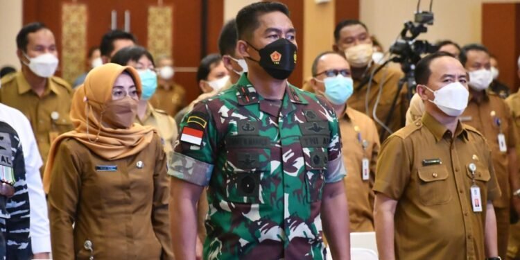 Danrem 033/WP Hadiri Penyerahan DIPA Tahun 2022.
