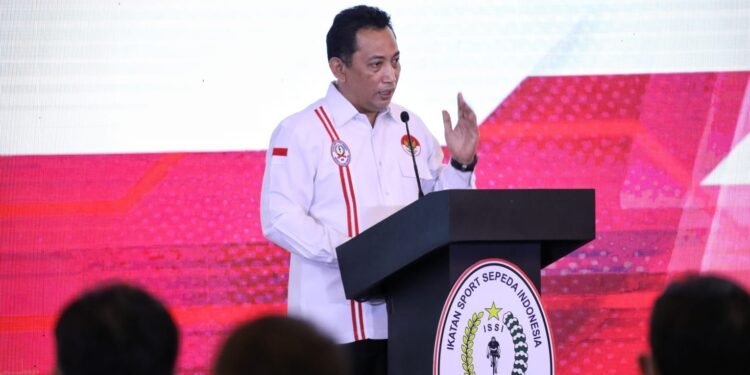 Jadi Ketum PB ISSI, Jenderal Sigit Janji Tingkatkan Prestasi Atlet Sepeda Untuk Harumkan Indonesia.