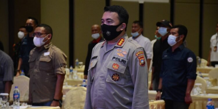 Kabid Humas Polda Kepri Hadiri Pelantikan Dan Rakerda Pengurus IJTI Pengda Kepri.