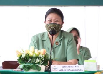 Tatap Muka Di Yonkav 12/BC, Ketua Persit KCK Daerah XII/Tpr Minta Anggota Bijak Bermedia Sosial.