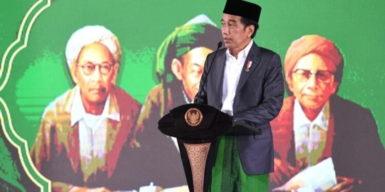 Presiden Jokowi: NU Miliki Potensi Dalam Pemerataan Ekonomi Umat.