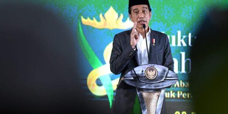 Buka Muktamar ke-34, Presiden Apresiasi Dukungan NU Dalam Penanganan Pandemi Covid-19.