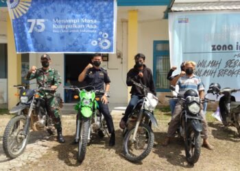 Antisipasi Nataru, Satgas Yonif 144/JY Bersinergi Patroli Gabungan Bersama Beacukai Dan SGI Di Perbatasan.