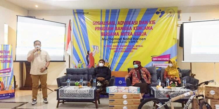 Sosialisasi Advokasi dan KIE Program Bangga Kencana, Kasus Stunting Jadi Persoalan Bersama.