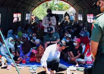 Cerita Warga Pengungsi Saat Gunung Semeru Erupsi.