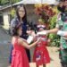 Awali Tahun Baru, Satgas Pamtas Yonif Mekanis 643/Wns Beri Sosialisasi Dan Bagikan Masker Kepada Warga Pelosok Perbatasan.