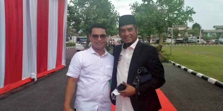 Ketua PWNU Riau T.Rusli Ahmad Hadiri Acara Farawell And Wellcome Parade di Mapolda Riau.