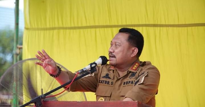 Bupati Kampar: Daerah Perbatasan Harus Menjadi Desa Unggulan.
