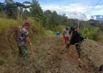 Kenali, Datangi dan Layani, Penekanan Dandim Kepada Anggotanya Yang Sedang Bertugas Di Papua.