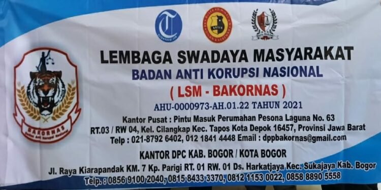 LSM BAKORNAS Bogor Raya Gelar Raker Awal Tahun.