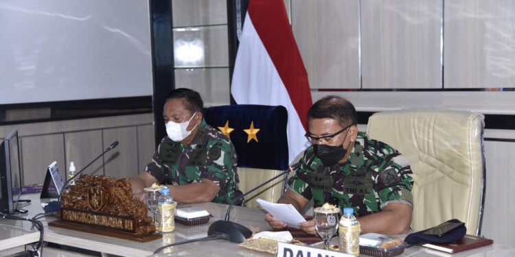 Pangkoarmada III Terima Kedatangan Tim Reviu Itjenal Markas Besar TNI Angkatan Laut.