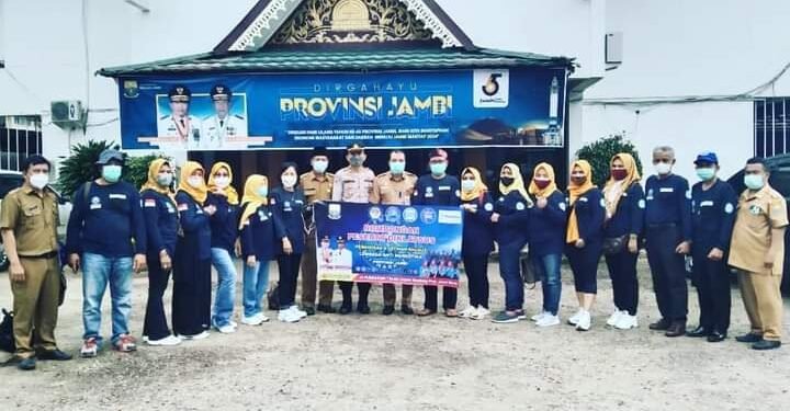 Gubernur Berangkatkan Peserta Diklatsus LAN Provinsi Jambi.