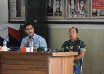 Kodim 1802/Sorong Mengikuti Sosialisasi Livin Mandiri.