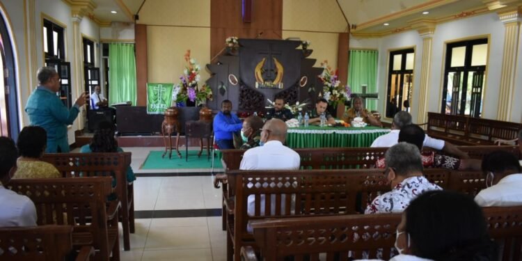 Dandim 1802/Sorong Bangun Silahturahmi Dengan Tokoh Agama.