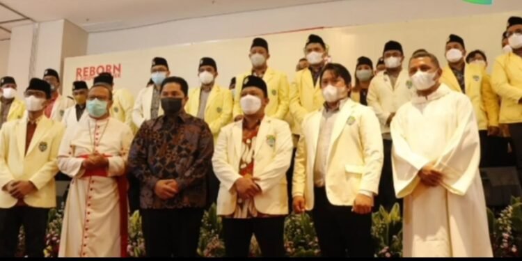 Pengukuhan Pengurus Pusat Pemuda Katolik – Pemimpin adalah Pelayan dan Harus Siap Bergandengan dengan Semua Elemen Bangsa.