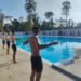 Prajurit Goura Victoria Menbanpur 3 Mar Pasmar 3 Tetap Asah ketangkasan Dalam Berenang.