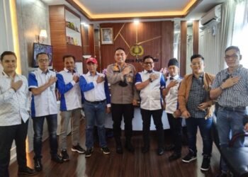 PWMOI Riau dan Kota Pekanbaru Silaturahmi Sama Polresta, Kapolresta Pekanbaru: Mari Kita Perangi Berita Hoaks, Radikalisme & Intoleran.