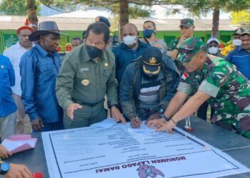 TNI Fasilitasi Perdamaian Masyarakat di Wamena.