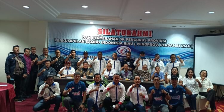 Silahturahmi Bagi Sesama Pengurus PERSAMBI RIAU Serta Penyerahan SK Pengurusan Yang Baru.