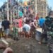 Satgas Yonif RK 732/Banau Gelar Karya Bakti Pengecoran Masjid.