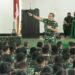 Beri Pengarahan, Pangdam Kasuari Minta Prajurit Agar Membantu Permasalahan di Papua Barat.