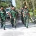 Kasdim Bersama Jajaran Ikuti Jalan Sehat di Makorem 102 Panju Panjung.